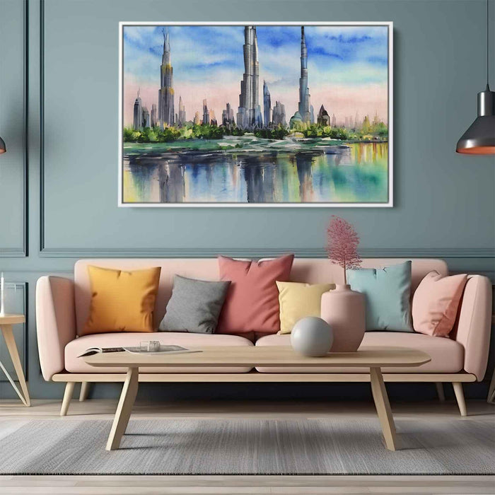 Watercolor Burj Khalifa #123 - Kanvah