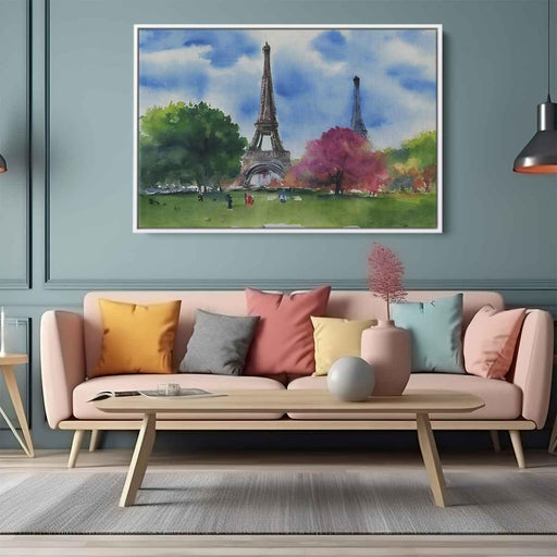 Watercolor Eiffel Tower #110 - Kanvah