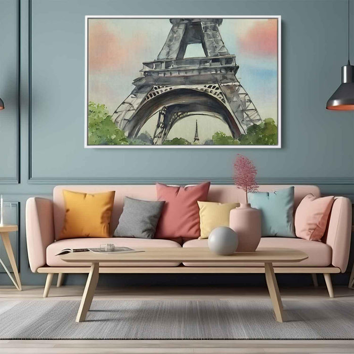 Watercolor Eiffel Tower #112 - Kanvah