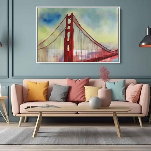 Watercolor Golden Gate Bridge #105 - Kanvah