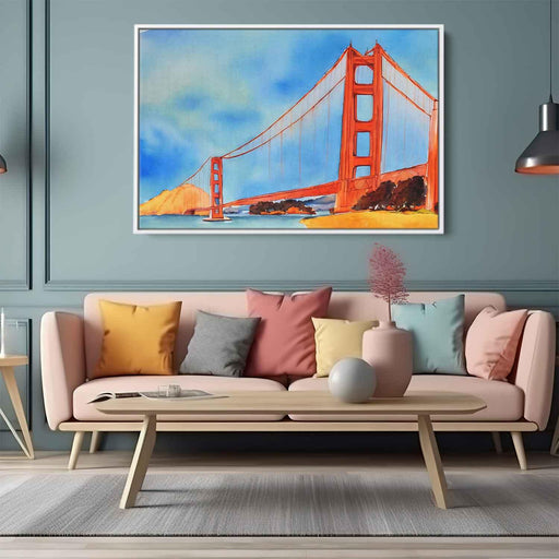 Watercolor Golden Gate Bridge #115 - Kanvah