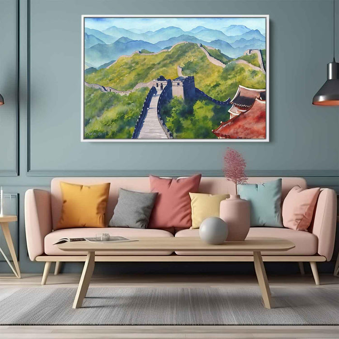 Watercolor Great Wall of China #105 - Kanvah