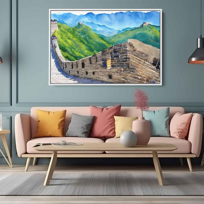 Watercolor Great Wall of China #108 - Kanvah