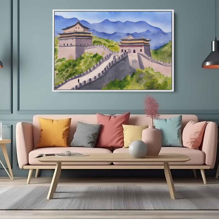 Watercolor Great Wall of China #110 - Kanvah