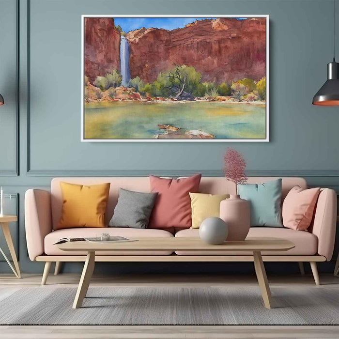 Watercolor Havasu Falls #106 - Kanvah