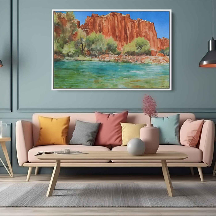 Watercolor Havasu Falls #112 - Kanvah