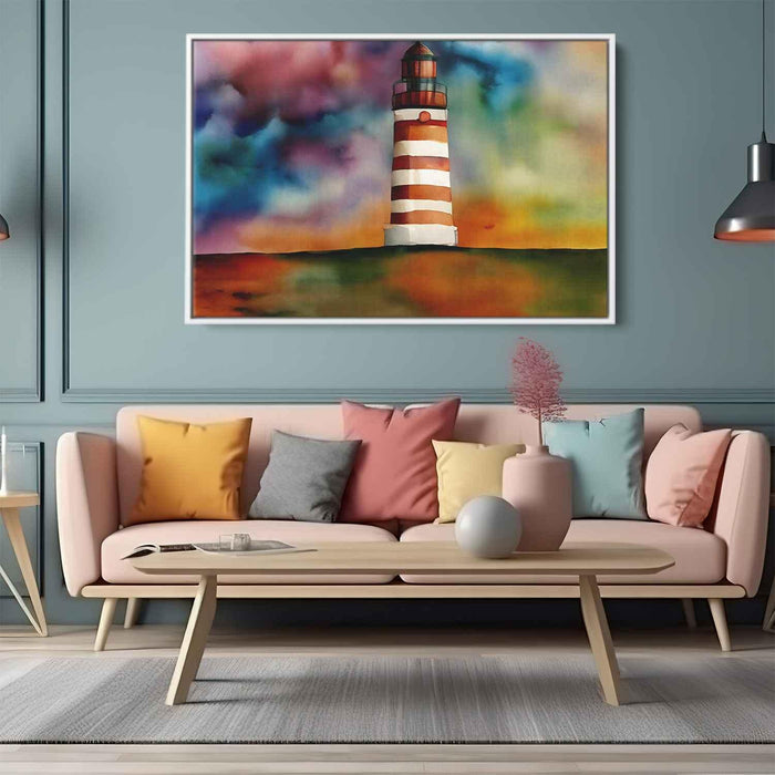 Watercolor Lighthouse #106 - Kanvah