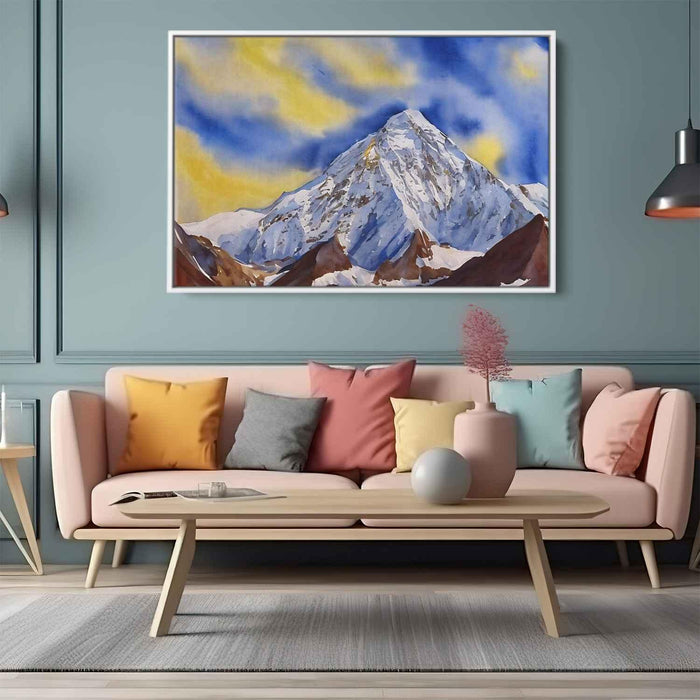 Watercolor Mount Everest #108 - Kanvah