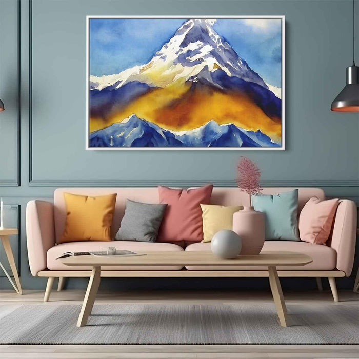 Watercolor Mount Everest #123 - Kanvah