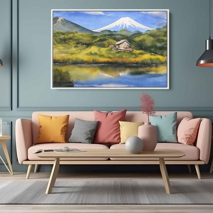 Watercolor Mount Fuji #106 - Kanvah