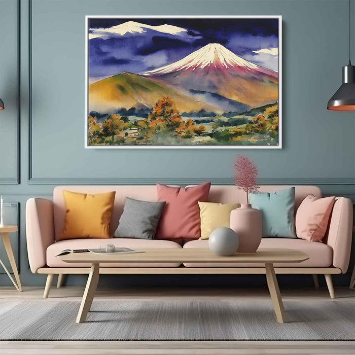 Watercolor Mount Fuji #112 - Kanvah