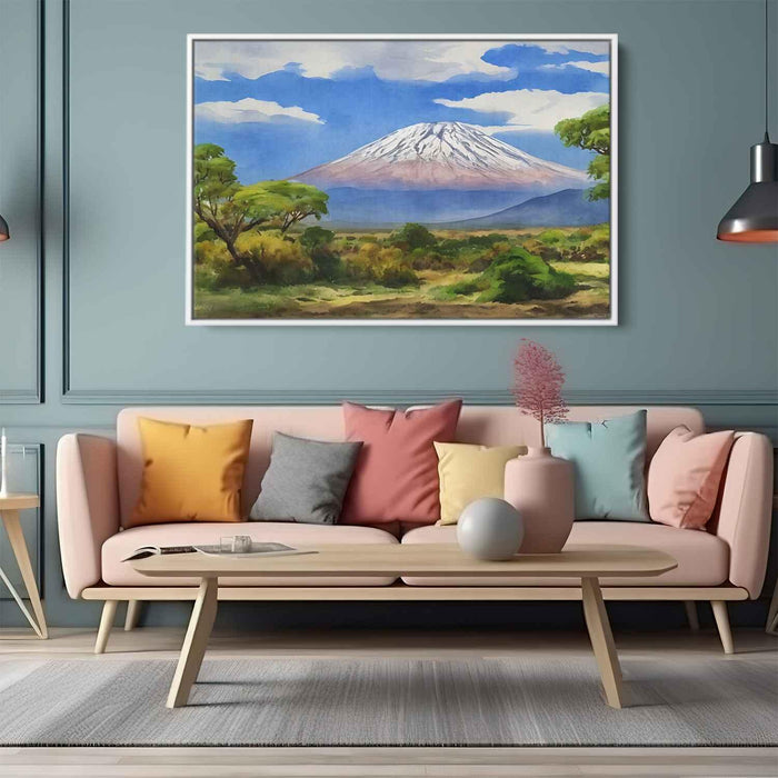 Watercolor Mount Kilimanjaro #105 - Kanvah