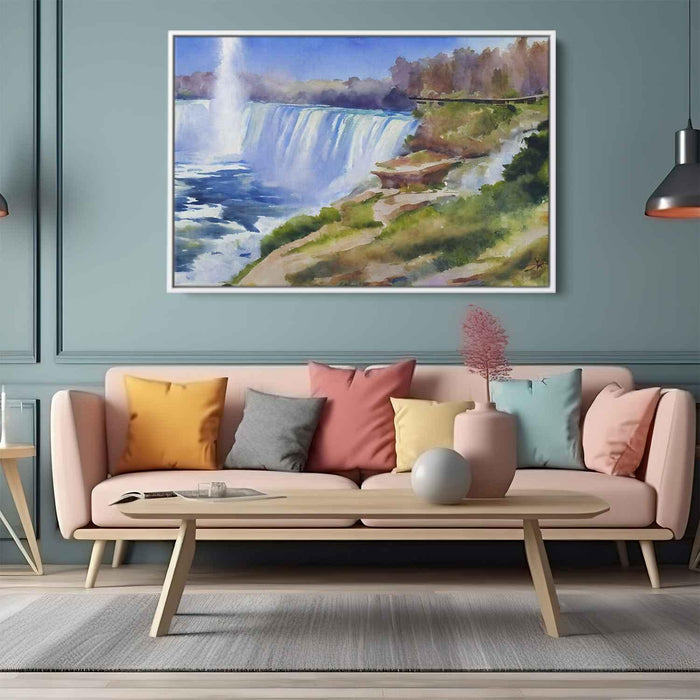 Watercolor Niagara Falls #108 - Kanvah