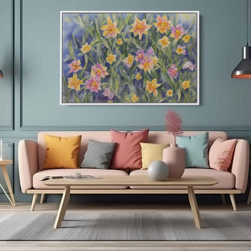 Watercolor Daffodils #113 - Kanvah
