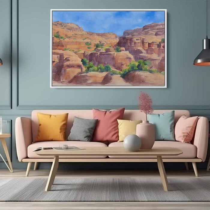 Watercolor Petra #115 - Kanvah