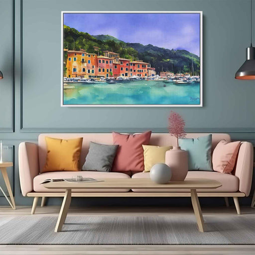 Watercolor Portofino #110 - Kanvah