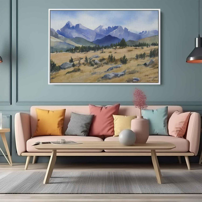 Watercolor Rocky Mountains #108 - Kanvah