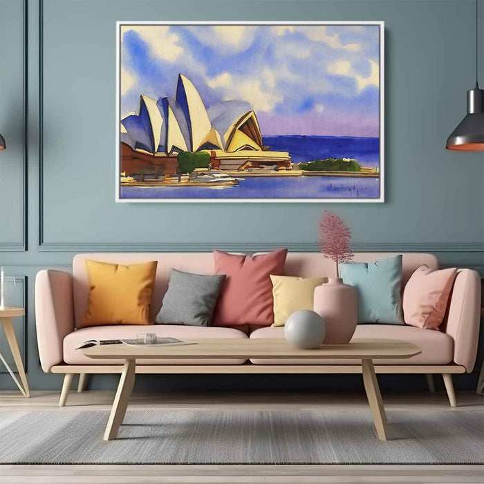 Watercolor Sydney Opera House #105 - Kanvah