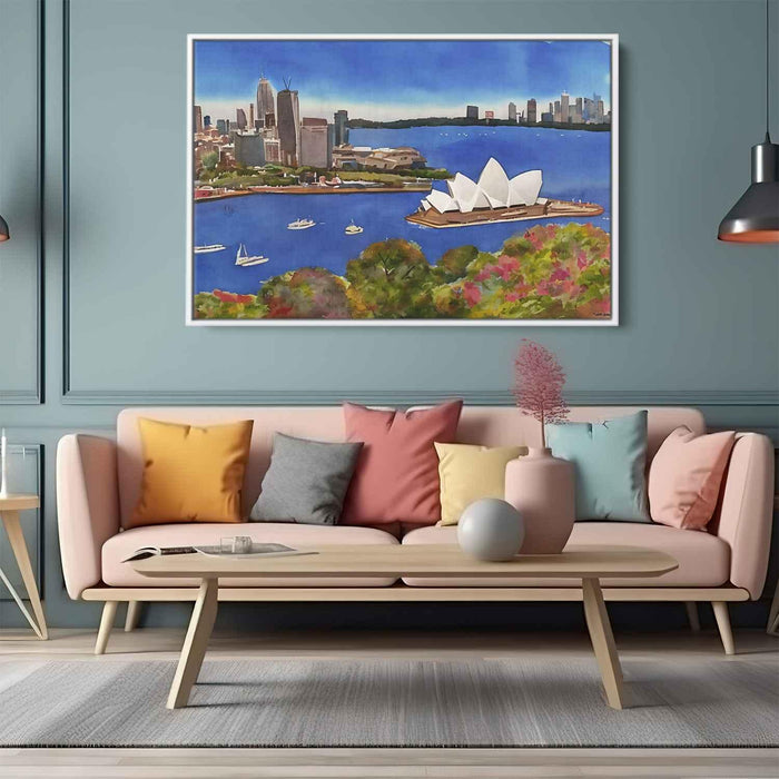 Watercolor Sydney Opera House #110 - Kanvah