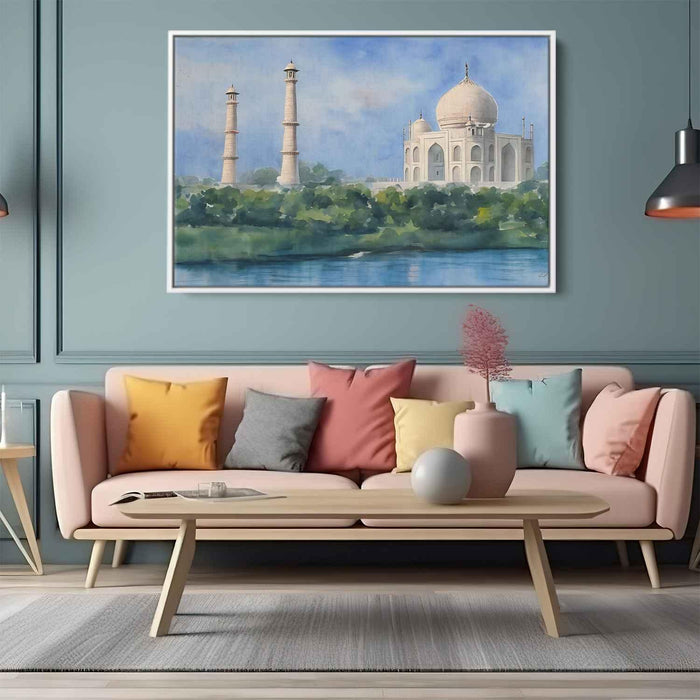 Watercolor Taj Mahal #112 - Kanvah