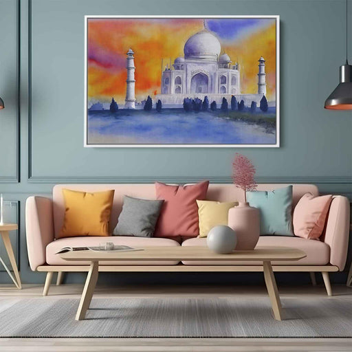 Watercolor Taj Mahal #113 - Kanvah