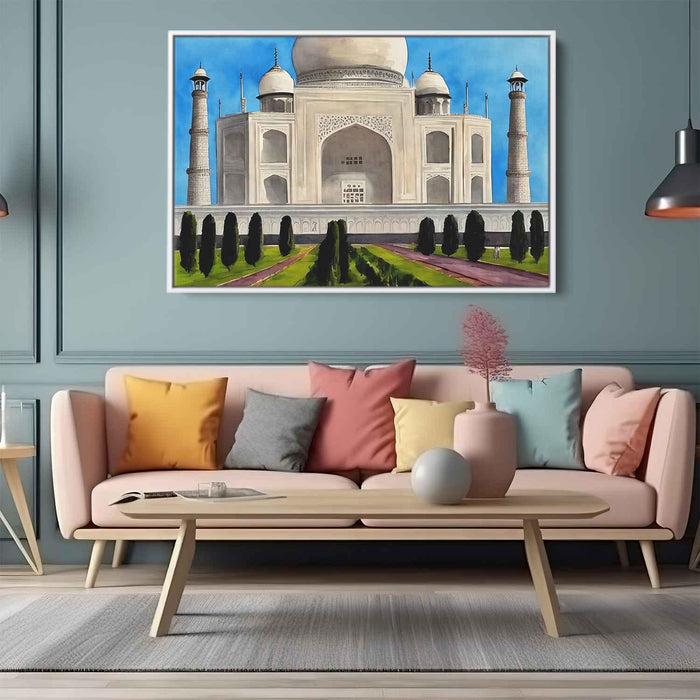 Watercolor Taj Mahal #123 - Kanvah