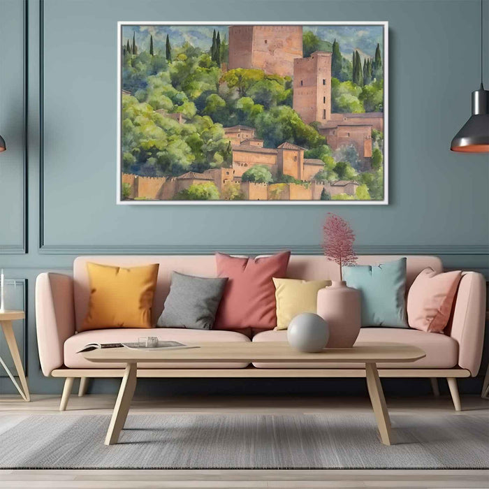 Watercolor Alhambra #108 - Kanvah