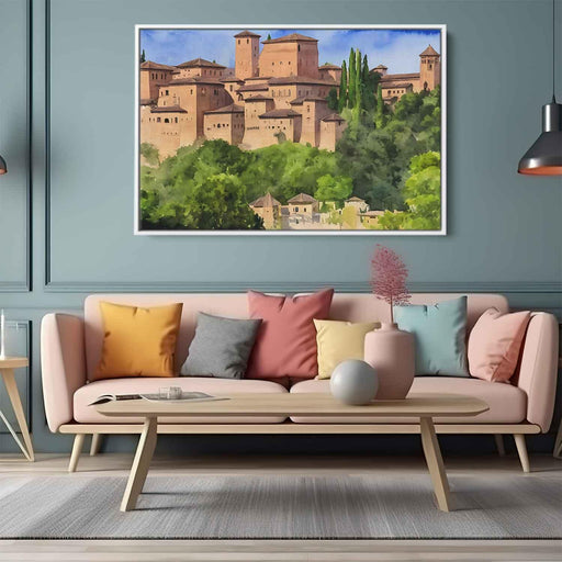 Watercolor Alhambra #110 - Kanvah