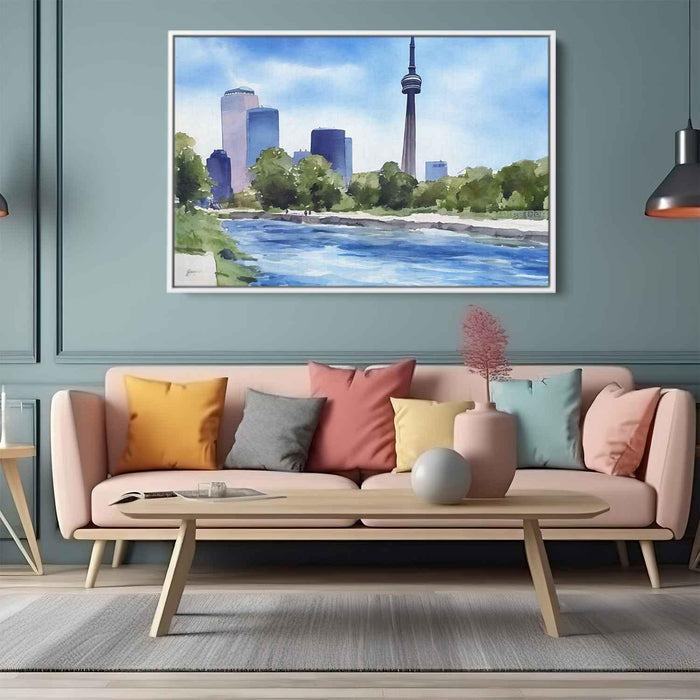 Watercolor CN Tower #106 - Kanvah