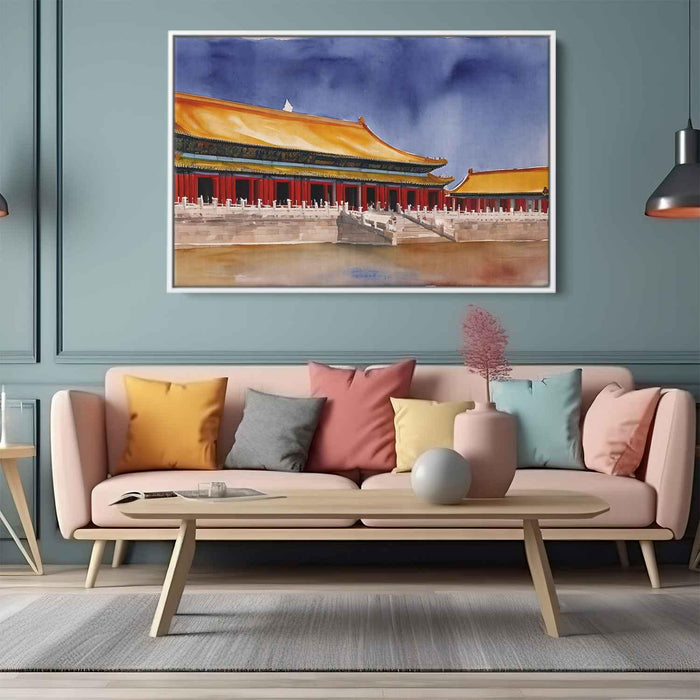 Watercolor Forbidden City #123 - Kanvah