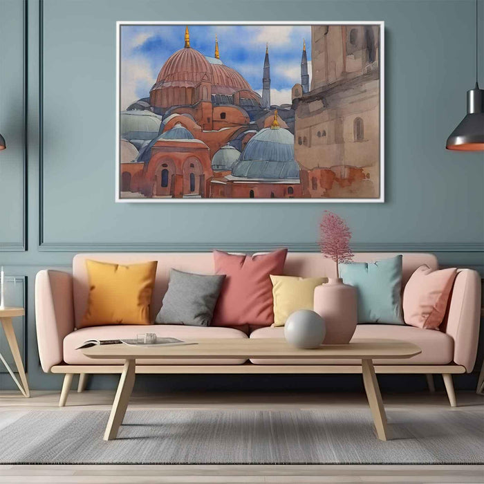 Watercolor Hagia Sophia #105 - Kanvah