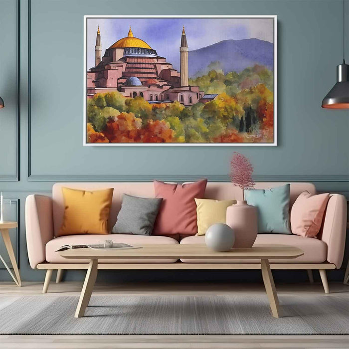 Watercolor Hagia Sophia #113 - Kanvah