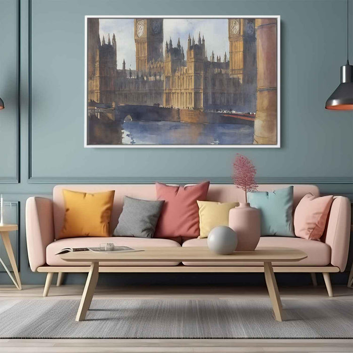 Watercolor Palace of Westminster #106 - Kanvah