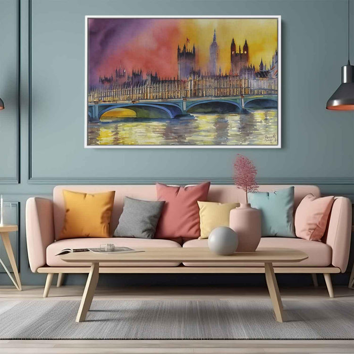 Watercolor Palace of Westminster #108 - Kanvah