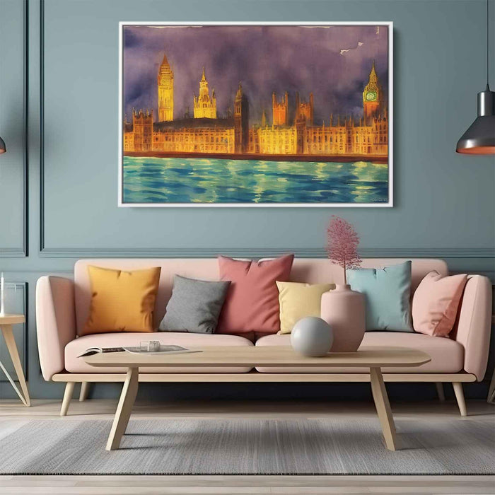 Watercolor Palace of Westminster #112 - Kanvah
