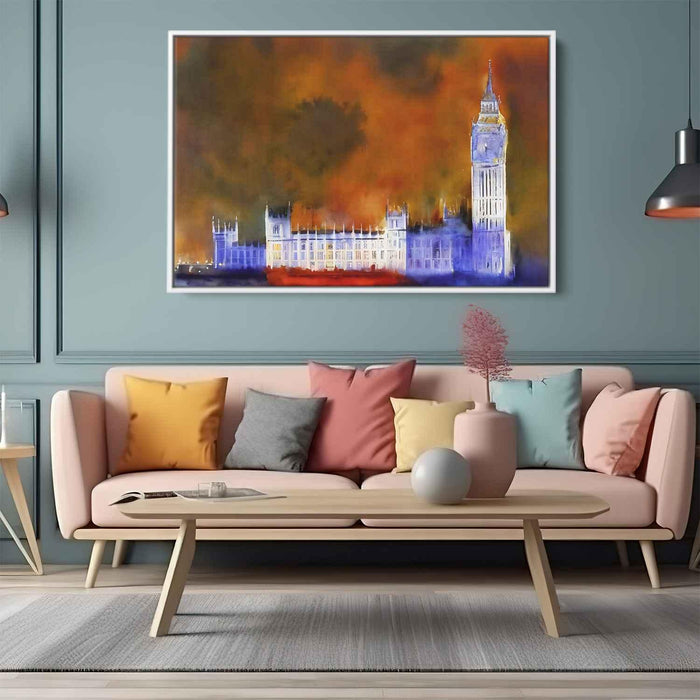 Watercolor Palace of Westminster #123 - Kanvah