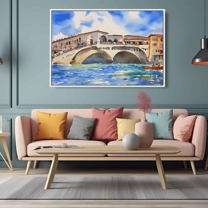 Watercolor Rialto Bridge #110 - Kanvah