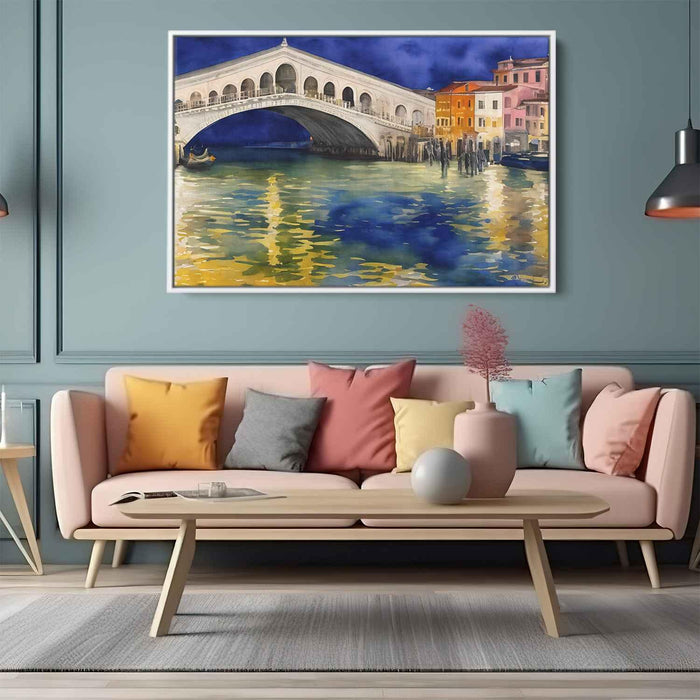 Watercolor Rialto Bridge #113 - Kanvah