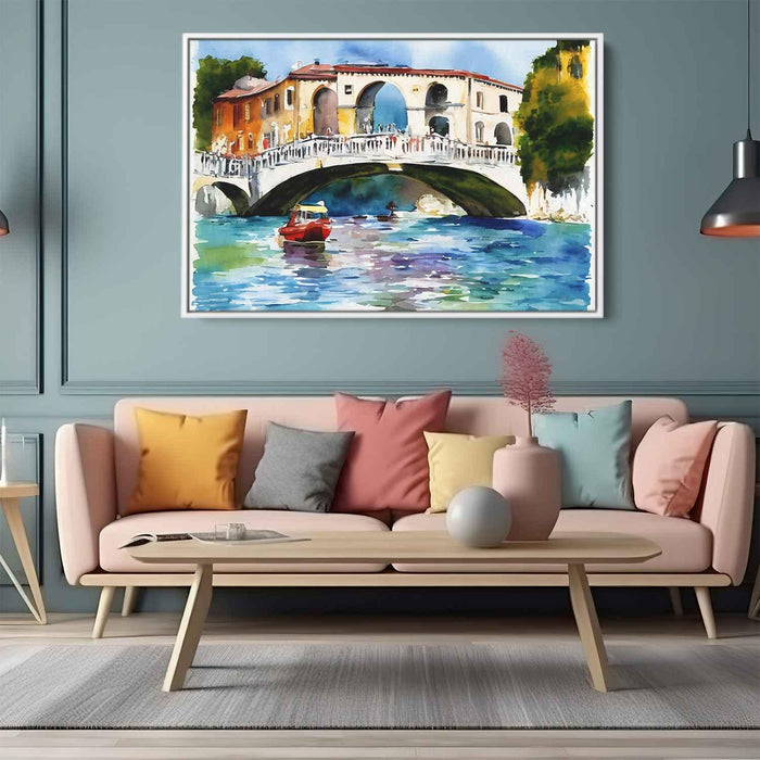 Watercolor Rialto Bridge #115 - Kanvah