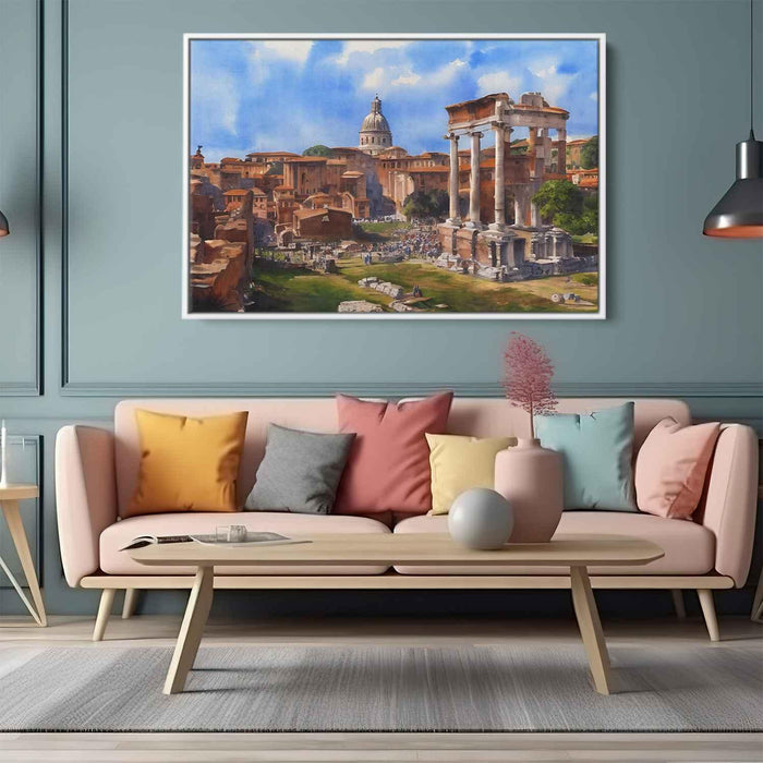 Watercolor Roman Forum #105 - Kanvah
