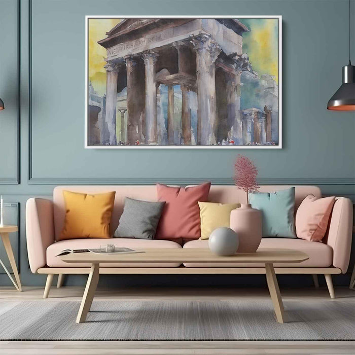 Watercolor Roman Forum #110 - Kanvah