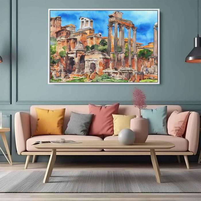 Watercolor Roman Forum #112 - Kanvah