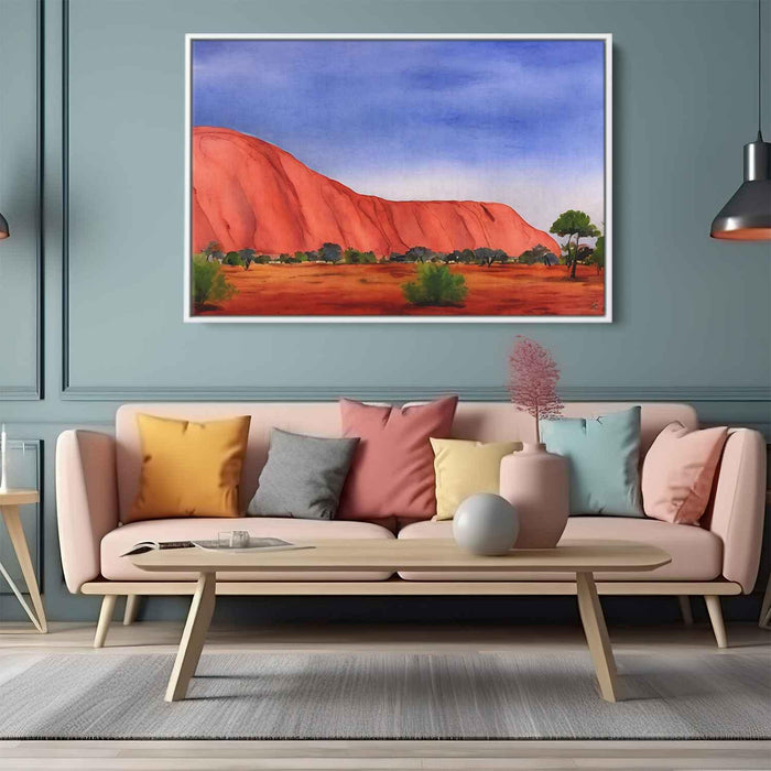 Watercolor Uluru #112 - Kanvah