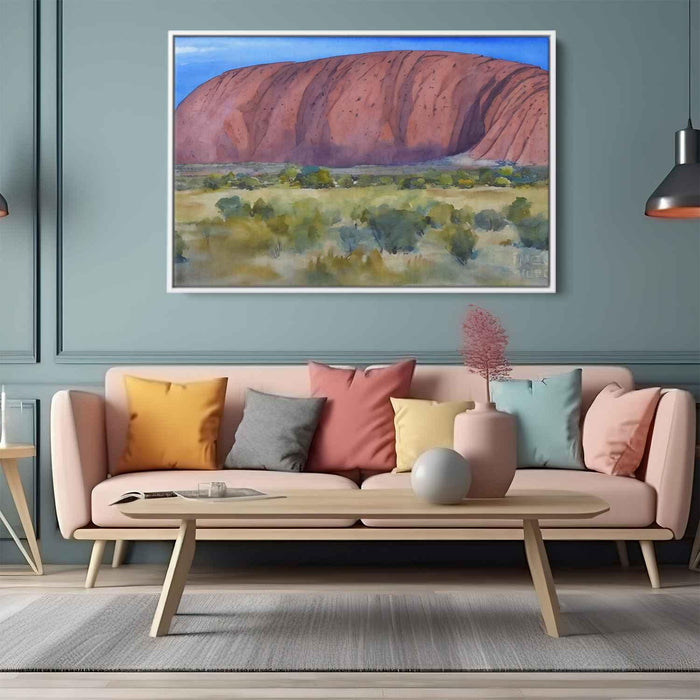 Watercolor Uluru #115 - Kanvah