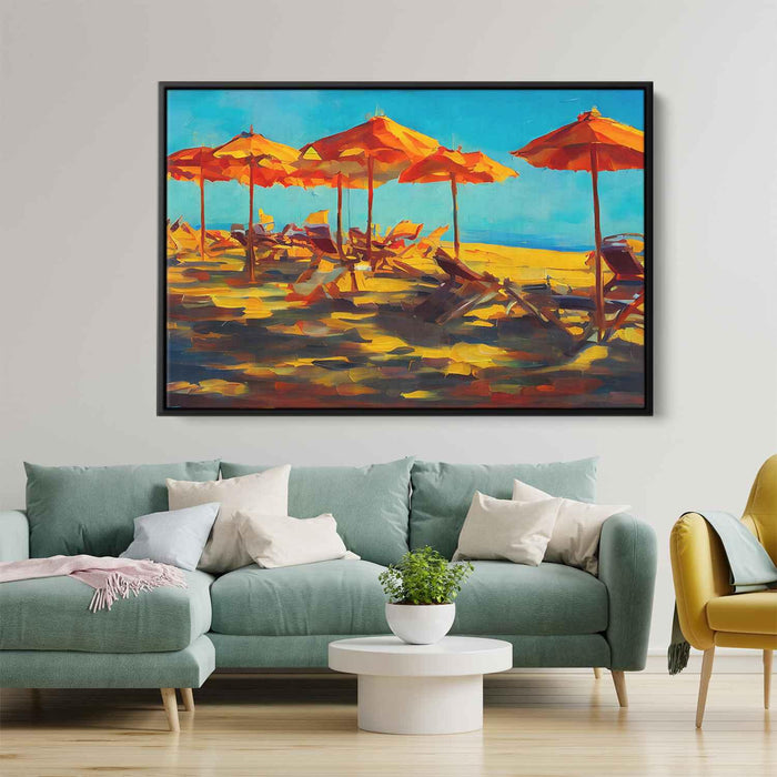 Abstract Beach Umbrellas #112 - Kanvah