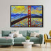 Abstract Golden Gate Bridge #113 - Kanvah