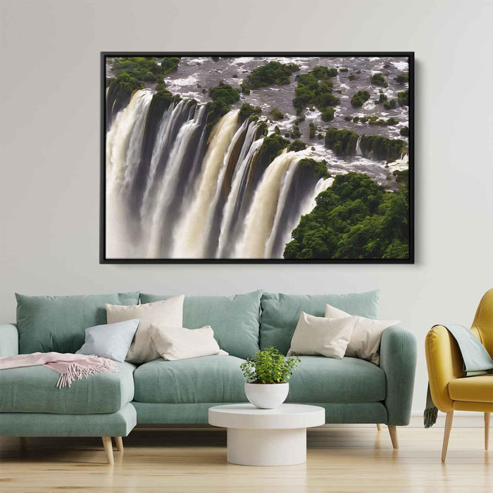 Abstract Iguazu Falls #108 - Kanvah