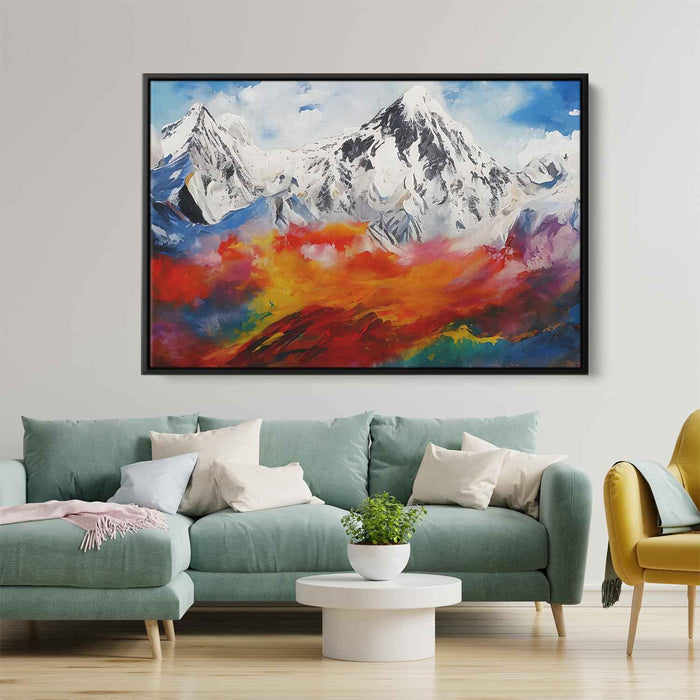 Abstract Mount Everest #112 - Kanvah