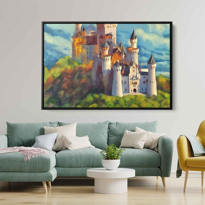 Abstract Neuschwanstein Castle #110 - Kanvah