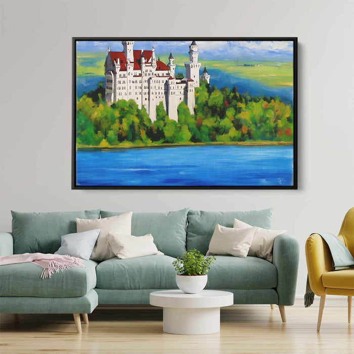 Abstract Neuschwanstein Castle #123 - Kanvah